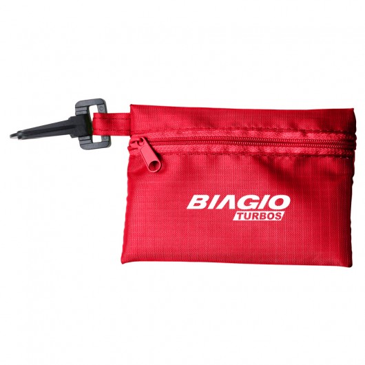 Red Black Tech Kit Pouches